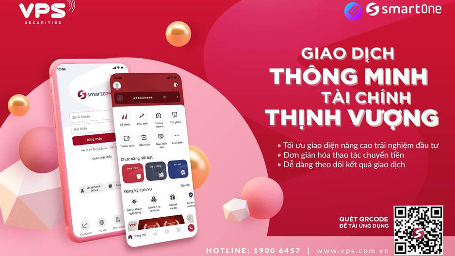 Ứng dụng giao dịch thông minh VPS Smartone